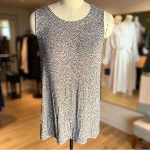 J. Jill Heather Tan Sleeveless Tunic
